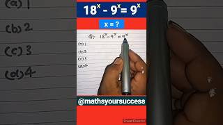 Nice Exponent math problem maths exponents shorts [upl. by Euhsoj594]