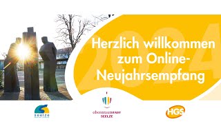 Neujahrsempfang 2024 der Stadt Seelze und der HGS Livestream 21012024 [upl. by Duma468]