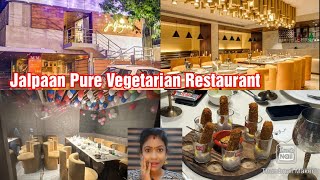 Best Veg Restaurant in ChennaiJalpaan Pure Veg Restaurant Saligramamveghotelrestaurantfood [upl. by Fifine]