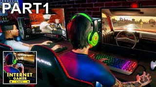 Internet Gamer Cafe Simulator  Gameplay Walkthrough Android Part 1 [upl. by Adnovoj]