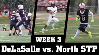 A CLOSE ONE IN NORTH STP  DeLaSalle vs North St Paul  Full Game Highlights  Week 3 [upl. by Kerman663]