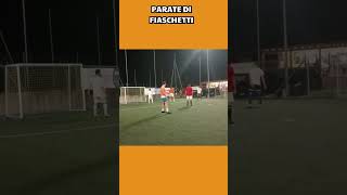 PARATE DI FIASCHETTI calcetto giovedicalcetto football italiansoccer calcio footballskills [upl. by Osnofledi]