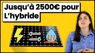 Quelles Aides pour le Panneau Solaire Hybride  panneausolaire [upl. by Schmeltzer]