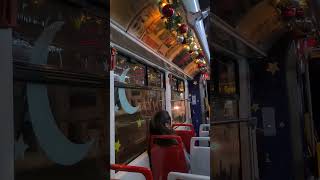 Christmas tramWalking tour of Prague Czech Republic [upl. by Mandal169]