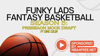 NBA Fantasy Mock Draft 9 CATS 12 [upl. by Jamille609]