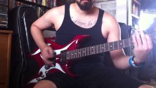 Bullet Club quotLast Chance Saloonquot NJPW theme guitar cover [upl. by Mccomb718]