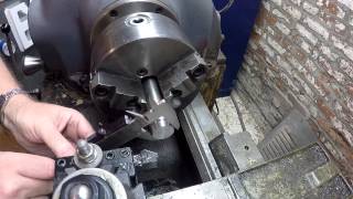 Powermatic Model 90 Lathe Repair 1 [upl. by Vanthe]