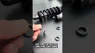 HOW TO Install a mountain bike shock on Razor SX MX or RSF electric motorcycle in under a minute [upl. by Nehte]