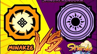 Shindo LifeSHINDAI RENGOKU VS MINAKAZEWhich One Is Better [upl. by Nnaeus27]