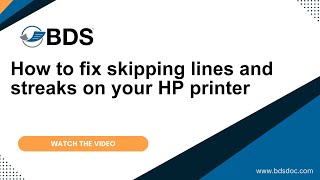 How to fix skipping lines and streaks on your HP printer [upl. by Delsman724]