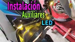 Intalar auxiliares LED [upl. by Airt679]