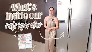 WHAT’S INSIDE OUR REFRIGERATOR  Jessy Mendiola [upl. by Sewoll222]