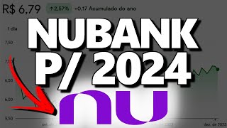 ROXO34 VALE A PENA INVESTIR NO NU BANK EM 2024 NU HOLDINGS [upl. by Anai]