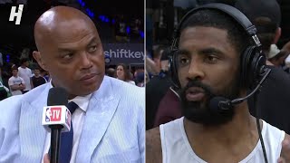 Kyrie Irving joins Chuck amp NBA TV Crew after Game 4 win FULL Interview 🎤 [upl. by Sitarski986]