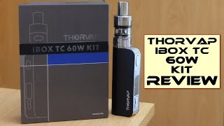 Thorvap iBOX TC 60W Kit Review [upl. by Allemap]