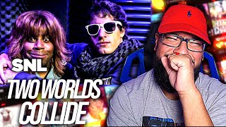 First Time Hearing The Lonely Island  Two Worlds Collide ft Reba McEntire REACTION [upl. by Moyna]