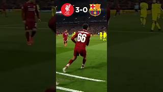 Liverpool vs Barcelona Champions League🔥 [upl. by Fabrienne6]