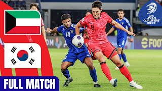 Kuwait vs Korea Republic  Full Match  AFC Asian Qualifiers™ Road to 26 [upl. by Rhett]