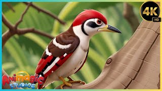 Meet the Woodpecker 🐦  Fun Bird Song for Kids 🎶 [upl. by Tullius731]