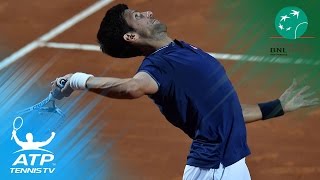 Djokovic trickshots and del Potro dancing in Romes most memorable moments  Rome 2017 [upl. by Fanechka]