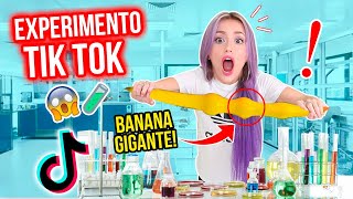 PROBANDO los EXPERIMENTOS más VIRALES de TIK TOK🧪😱  Katie Angel [upl. by Einned]