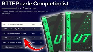 How to Complete RTTF Puzzle Completionist Objectives ⭐ EA FC 24 [upl. by Let]