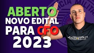 EDITAL CFO 2023  Novo edital para o cargo de Aluno  Oficial PM APMBB  Concurso Barro Branco  CFO [upl. by Muire]