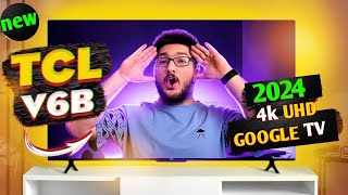 TCL 55 inch latest 4k UHD V6B Google TV Review 2024💥 Shahryar Review [upl. by Okiron]