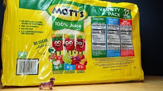 Unboxin Doxin  Motts 100 Juice Box Variety Pack [upl. by Nnyltak]