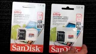 FAKE vs Original Sandisk Extreme Pro Micro SD Side by Side Testing [upl. by Anwahsiek27]