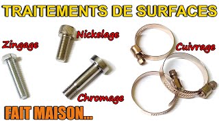 🔧 Zingage  Nickelage  Chromage  Cuivrage  Pièces amp Visserie traitées maison [upl. by Hendrick]