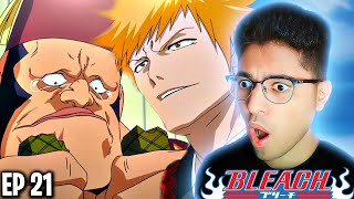 SHINIGAMI WORLD Bleach Episode 21 REACTION [upl. by Sabella]