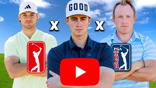 Pro Golfer Vs YouTuber Vs Mini Tour Pro [upl. by Cleave]