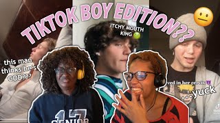 REACTING TO CRINGEY TIKTOKS AGAIN it got worse [upl. by Gotcher]