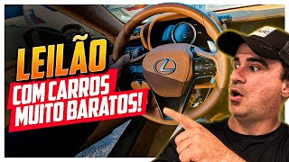 1 HORA de Carros no LEILÃO EUA😱 Carros BARATOS [upl. by Adala]