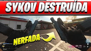 O NERF MAIS RÁPIDO DA HISTÓRIA DO WARZONE AKIMBO SYKOV NERFADAS  COD WARZONE [upl. by Eldwin159]