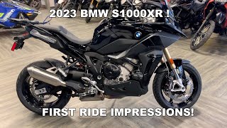 2023 BMW S1000XR First Ride Impressions [upl. by Larry]