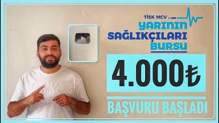 4000₺ KARŞILIKSIZ BURS YARININ SAĞLIKÇILARI BURSU BAŞVURUSU BURS VEREN KURUMLAR [upl. by Thirzia477]