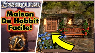 Enshrouded Tuto Maison de Hobbit Facile à faire Encore des petits tips de build aujourdhui [upl. by Enowtna]