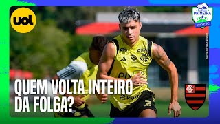 FLAMENGO EM VOLTA AOS TREINOS TIME COMEMORA OS “POUCOS CONVOCADOS” ENTENDA [upl. by Nnalyrehs]