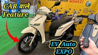 Upcoming New Launch Electric Scooter I Scoot 2024 Model Detail Review  Electric Auto Expo 2024 [upl. by Rybma637]