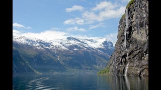 Geirangerfjord Norway  Noorwegen [upl. by Bergstein]