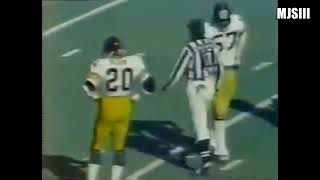 1979 week 11 Pittsburgh Steelers at Kansas City Chiefs [upl. by Elledoj]