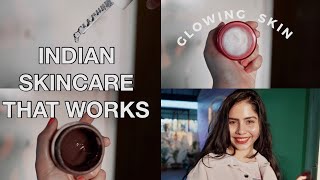 Top 5 Indian Skincare Products for ✨GLOWING SKIN✨ [upl. by Leirbma281]