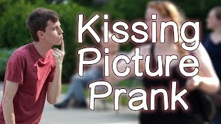 Kissing Picture Prank [upl. by Babita]