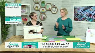 Sewing Quarter  Bags of Quilting Fun 10th March 2017 [upl. by Radu]