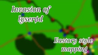 Invasion of lyserød part 1Eastory style mapping [upl. by Lebatsirhc]