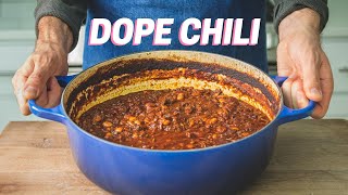 HOMEMADE CHILI RECIPE for Making a Mean GrownUp Chili [upl. by Kariv]