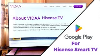 How to Install Google Play Store On Hisense Smart TV to Get Any App Using a TV Box [upl. by Nitsyrc]