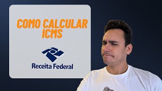 COMO calcular ICMS no LEILÃO DA RECEITA FEDERAL [upl. by Haimes946]